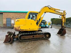 KOMATSU PC60 EXCAVATOR *C/W 2 BUCKETS*VIDEO*