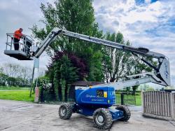 JLG 600AJ AIREL PLATFORM * 60FT REACH * C/W TELESCOPIC BOOM *VIDEO*