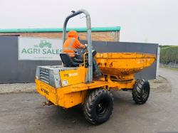 TEREX PS3000 SWIVLE TIP DUMPER*C/W ROLEBAR*VIDEO*