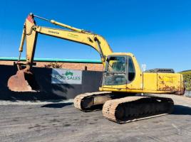 KOMATSU PC210LC-6 TRACKED EXCAVATOR *C/W BUCKET*VIDEO*