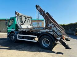 DAF LF220FA RIGID SKIP LORRY*C/W PULL OVER NET*YEAR 2017*VIDEO*