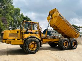 VOLVO BM A25 6X6 ARTICULATED DUMP TRUCK C/W HYDRAULIC STRAIGHT TIP 