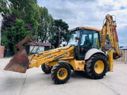 NEW HOLLAND NH85 4WD BACKHOE DIGGER C/W REAR QUICK HITCH & EXTENDING DIG*VIDEO*