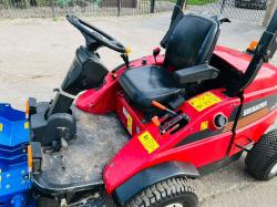 SHIBAURA CM364 RIDE MOWER *1623 HOURS* C/W ROLE BAR *VIDEO*