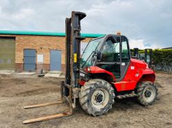 MANITOU M30-4 FORKLIFT*C/W PUH*YEAR 2015*11001 HOURS*VIDEO*