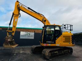 JCB 140XLC TRACKED EXCAVATOR*7007 HOURS*C/W BUCKET*YEAR 2021*VIDEO*