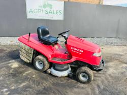 HONDA HF2417 RIDE ON LAWNMOWER*YEAR 2014*C/W HONDA ENGINE*VIDEO*