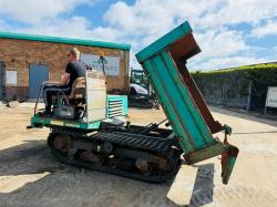 KOMATSU CD30-1 TRACKED DUMPER*C/W RUBBER TRACKS*VIDEO*