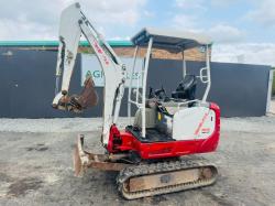 TAKEUCHI TB216 EXCAVATOR*C/W BUCKET*YEAR 2015*VIDEO*