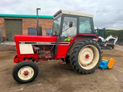 CASE INTERNATIONAL 684 TRACTOR*C/W MOWER*VIDEO*