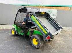 JOHN DEERE TX 4X2 GATOR*YEAR 2017*C/W ELECTRIC TIP*VIDEO*