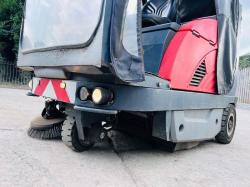 HAKO JONAS 1200E RIDE ON SWEEPER * YEAR 2014, 2353 HOURS*VIDEO*