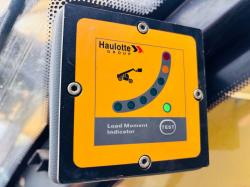HAULOTTE 17M JACK LEG TELEHANDLER* 2129 HOURS*C/W BUCKET AND TINES*VIDEO*