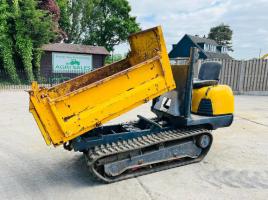 TRACKED DUMPER C/W DROP SIDE'S TIPPING BODY & RUBBER TRACKS *VIDEO*