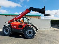 MANITOU MLT 633-120 LS TURBO TELEHANDLER*C/W PALLET TINES*VIDEO*