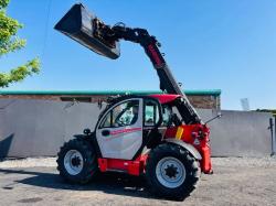 MANITOU MLT635-130 TURBO PS TELEHANDLER JOYSTICK CONTROLS*C/W BUCKET*VIDEO*