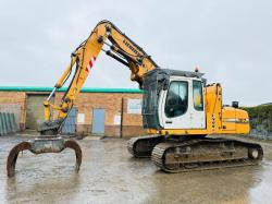 LIEBHERR 317 HRC EXCAVATOR*C/W ROTATING SELECTOR GRAB*YEAR 2010*VIDEO*