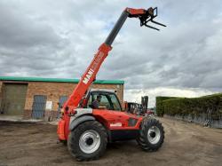 MANITOU MLT 634 TELEHANDLER*AG SPEC*C/W PALLET TINES*VIDEO*