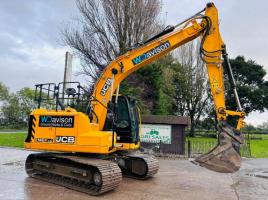 JCB 140XLC TRACKED EXCAVATOR *YEAR 2020, 3186 HOURS* C/W QUICK HITCH *VIDEO*
