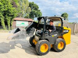 JCB 135 4WD SKIDSTEER * YEAR 2014 * C/W BUCKET *VIDEO*