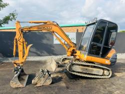 CASE 50 EXCAVATOR*C/W HYDRAULIC THUMB*VIDEO*