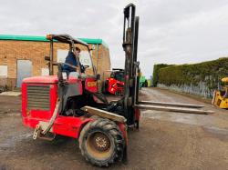 MOFFETT M5 25.3TL FORKLIFT*C/W KUBOTA ENGINE*1454 HOURS*VIDEO*