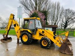 JCB 3CX PROJECT 7 4WD BACKHOE DIGGER C/W EXTENDING DIG *VIDEO*