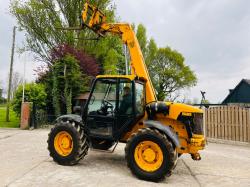 JCB 526 4WD TELEHANDLER * AG-SPEC * C/W PICK UP HITCH & PALLET TINES *SEE VIDEO*