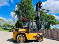 CATERPILLAR V180B DIESEL FORKLIFT C/W 2 STAGE MAST *VIDEO*