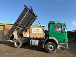 MERCEDES AXOR DROPSIDE TIPPER LORRY*YEAR 2006*ONLY 360,000K'S*VIDEO*