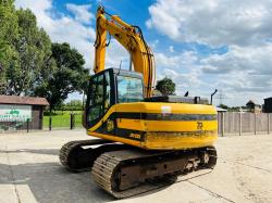 JCB JS130 TRACKED EXCAVATOR C/W QUICK HITCH & BUCKET *VIDEO*