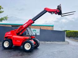 MANITOU MLT 523 TURBO TELEHANDLER*C/W PALLET TINES*VIDEO*