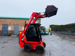 MANITOU 850R SKIDSTEER*C/W BUCKET*ONLY 640 HOURS*YEAR 2022*VIDEO*