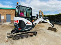 BOBCAT E26 EXCAVATOR*YEAR 2022*ONLY 1532 HOURS*VIDEO*