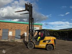 CATERPILLAR DP45NT FORKLIFT*C/W FORK POSITIONER*YEAR 2014*VIDEO*