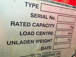 MOFFETT M5 25.3TL FORKLIFT*C/W KUBOTA ENGINE*1454 HOURS*VIDEO*