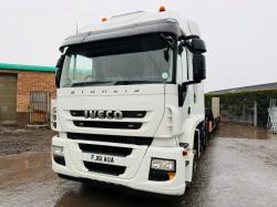 IVECO TRACTOR UNIT*C/W KING LOW LOADER TRAILER, RAMPS AND WINCH*VIDEO*