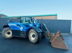 NEW HOLLAND LM7.42 TELEHANDLER*C/W PALLET TINES & BUCKET*YEAR 2017*VIDEO*