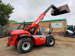 MANITOU MLT 627T TELEHANDLER*C/W BUCKET*VIDEO*