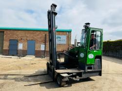 COMBILIFT C4000 DIESEL TRUCK MOUNTED FORKLIFT*C/W FORK POSITIONER*VIDEO*