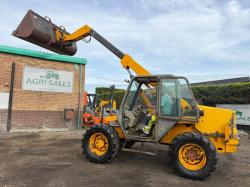 JCB 520-55 TELEHANDLER*C/W BUCKET*VIDEO*
