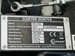 *UNUSED*ELEKTRO DUMPER MD-450E *X DEMO*YEAR 2021*VIDEO*