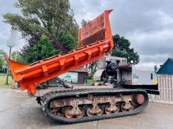HITACHI CG100 TRACKED DUMPER C/W RUBBER TRACKS & REVERSE CAMERA *VIDEO*