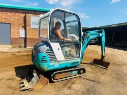 JCB 8015 EXCAVATOR*C/W SELECTION OF BUCKETS*VIDEO*