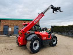 MANITOU MLT 634-120 LSU PS TELEHANDLER*C/W PALLET TINES*YEAR 2013*VIDEO*