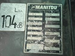 MANITOU M30-4 FORKLIFT*C/W PICK UP HITCH*YEAR 2016*VIDEO*