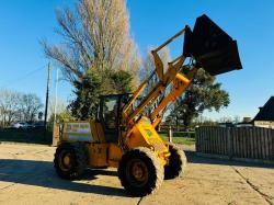 JCB 412 4WD LOADING SHOVEL C/W PERKINS ENGINE & BRAND NEW BUCKET *VIDEO*