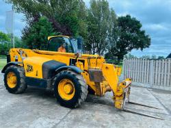 JCB 535-125 4WD TELEHANDLER * 12 METER REACH, 3723 HOURS * C/W PALLET TINES *VIDEO*