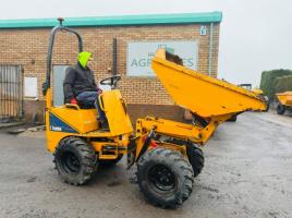 THWAITES 1 TONNE HIGH TIP DUMPER*YEAR 2017*1381 HOURS*VIDEO*