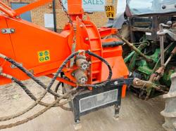 MDL POWER UP MOUNTED PTO DRIVEN WOOD CHIPPER*YEAR 2017*VIDEO*
